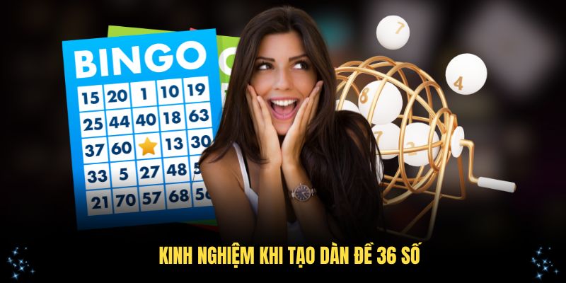 Một số kinh nghiệm khi tạo dàn đề 36 số từ GO8